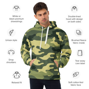 Jungle Camo Unisex Hoodie