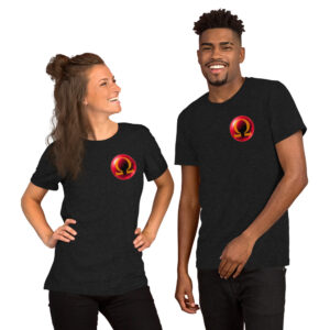 Red Omega Sphere Unisex T-Shirt